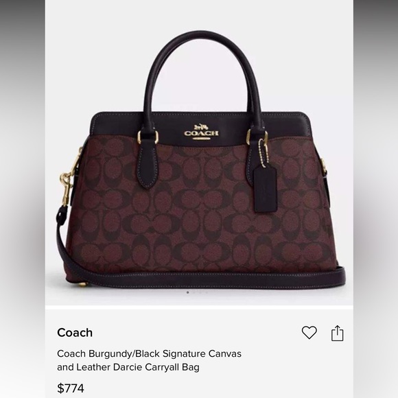 Coach Oxbridge Darcie Carryall with pencil case - Picture 4 of 12